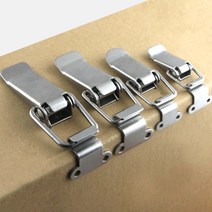 꺽임 걸고리 직각앵글 스텐 매미고리 무잠금 버클 걸쇠 코너 고정 지지대, 소형