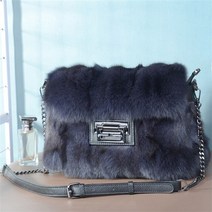 월수금화목토 박민영 최상은 리얼 폭스 퍼 모피 가방 체인 숄더백