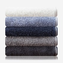 송월타월 솔리드 뱀부얀 혼방사무지190g, 하늘색, 1개