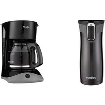커피내리기 내리는기계 카페 영업 가정용커피머신 Cuisinart Brew Central 12컵 프로그래밍 커피 메이커리뉴얼, 단일모델명/품번