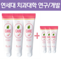 닥터초이스 천연 시린이 임산부 항암 구내염 잇몸에 좋은치약 케어 본품120g 3개 + 여행용 30g 3개, 1개