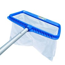 수영장사다리 수영장 파인 메쉬 리프 스키머 그물 지상 유지 보수 풀 온수 욕조 스파 및 분수 표면 청소 D0, 01 White