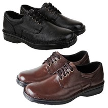 마리오탈라리코 천연소가죽 무지고트 더비슈즈 4cm굽 소가죽수제화 빅사이즈신발 240mm-295mm