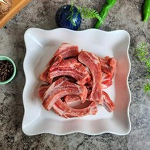 돼지 등갈비 쪽갈비 립 1kg 육즙풍부 육질부들 김치찜갈비, 마디절단, 마디절단