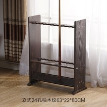 당구큐걸이 홀더 당구 큐대 거치대 큐 디스플레이 랙 플로어 스탠딩, O14-입식 24홀