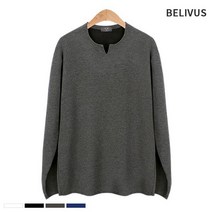 빌리버스 빌리버스 남자 티셔츠 BCM003 남성 기본 긴팔 무지 티셔츠
