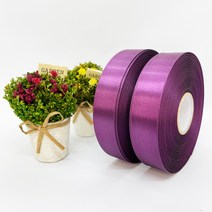 포장 리본 끈 제이제이리본 고밀도주자 45M 2롤 76칼라 (3mm 5mm), 5mm, 포도