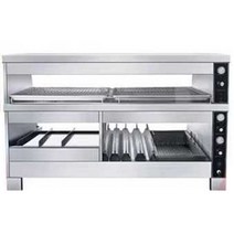 핫도그 소세지 온열진열대 온장고 치킨 케이스 편의점, 보온 진열대 (1.5m)