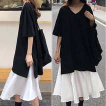 리더스타 당일발송 여성원피스 루즈핏 자체제작 롱원피스