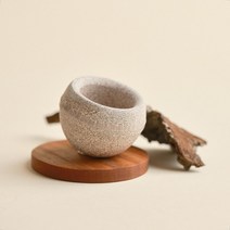 [라이즐] 규조토볼 디퓨저 원형, 월넛 (호두나무), 5ml - 뮤게 우드