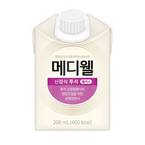 메디웰 신장식 투석 플러스 체험팩 환자식 환자영양식 200ml 3팩, 3개