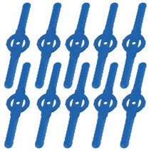 농약 교반기 분무기 살포기 잔디 트리머 brushcutte ong 트리머 모어 헤 원예, 10pcs-블루