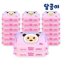 달곰이 달곰이 프리미엄 아기물티슈 20팩 외, 노블레스 캡형 10팩