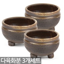 한성화분 미니화분 3개세트 MP300 다육화분 화분 다육이화분 도자기화분 옹기화분, 08_한성_화분(MP69)(3개세트)