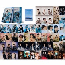 55 개/대 아스트로 드라이브 별이 빛나는 도로 Lomo 카드 앨범 천체 소년 엽서 아이돌 팬 선물, [01] A