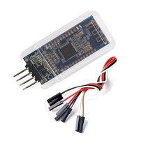 DSD TECH HM-10 마스터 및 슬레이브 블루투스 4.0 LE iBeacon 모듈 아이폰 및 아이패드와 호환 아두이노용 4핀 듀퐁 케이블 포함