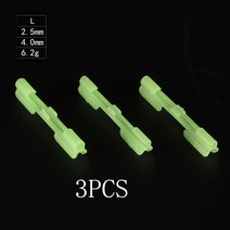 10/50 개/몫 2.2-4.5 미리메터 빛 밤 낚시 플로트 막대 조명 다크 글로우 스틱 액세서리 형광 Lightstick P, 23 3PCS_06 4.5mm