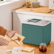 식빵 메이커 빵만드는기계 가정용 빵 제조기 베이킹, 그린 750g