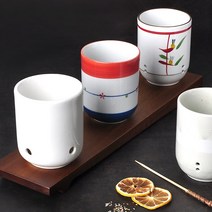 일본전통 도자기 도쿠리 독꾸리 히레사케잔 정종잔 1인 술잔, 09-센다이 히레사케잔