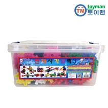 토이맨 천재사각블럭3 200pcs, 단품없음