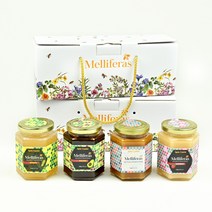 멜리페라스 멕시코산 고급천연순생꿀 멀티팩 - 100% 고급천연순생꿀 340g x 2개, 1박스, 산딸기꽃꿀 340g + 산딸기꽃꿀 340g