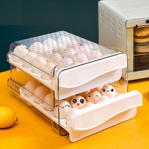댄조이 서랍형 달걀트레이 특란 40구 왕란 대란 계란보관함, 에그트레이