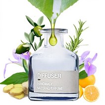 만들기키트/에센셜 디퓨저 만들기 50ml/나만의 방향제, 6.페퍼민트_맑은정신15ml, 3.미니큐프사각 에센셜키트