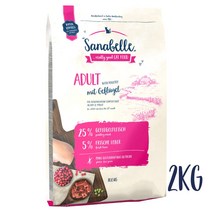 사나벨 어덜트 치킨 고양이사료 2kg