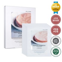 알리원 수딩 콤부차 빈티지 시트 마스크 27g, 1개입, 20개