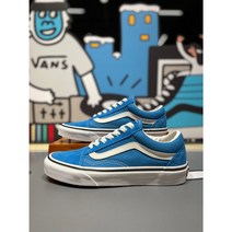 [아울렛 백화점] (VANS) 보드화 남녀공용 스니커즈 컬러띠어리 올드스쿨 (블루) (VN0A5KRSVD3)(1318699)