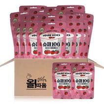 올따옴) 한국야쿠르트 슈퍼100 구미젤리 딸기맛 50g 20개, 1개