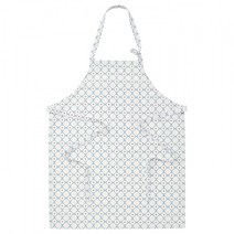 이케아 이나마리아 앞치마 패턴 블루 69x85cm 면100%