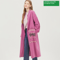 베네통 베네통 골덴 롱 블라우스 BABL51161_PK