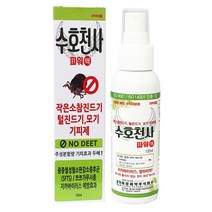 식물의집 수호천사파워 작은소참진드기 살인진드기 털진드기 모기 기피제 약 스프레이 이카리딘 15g, 1개