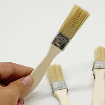 원목 페인트붓 소형 브러쉬 부자재 공업용 도배