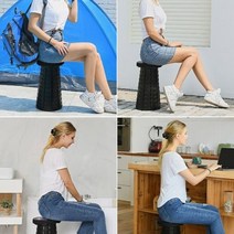 캠핑 휴대용 접이식 수납가능 높이조절 의자, 캡틴 아메리카