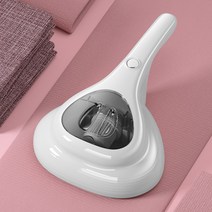 새로운 무선 제거기 침구 침구 청소기 집에서 손으로 자외선 살균 초음파 진드기 제거, 화이트