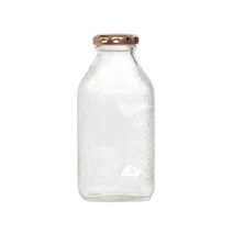 델몬트 쥬스 사각 유리병 골드, 300ml, 7개