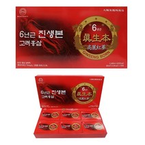 대은바이오 6년근 홍 삼농축액 진생본 국내산 고려 홍삼 홍삼정 홍삼진액 엑기스 파우치 홍삼선물세트+쇼핑백, 30포, 80ml