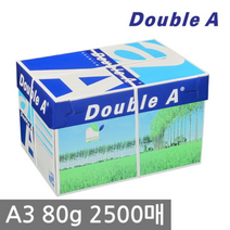더블에이 A3 80g 복사지 2500EA, 더블에이 A3 80g 복사지 1000EA