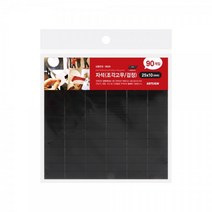 조각 고무자석 25 x 10 mm 90p, 단일, 13개