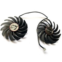 컴퓨터 MSI GeForce GTX 1070 1080 1060 RadeonRX 470 480 1050Ti 비디오 카드 팬용 4 핀 GTX1070 ETH 냉각 팬 95MM PLD1, [01] PLD10010B12HH