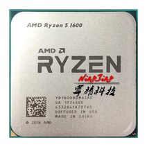 [해외]Amd ryzen 5 1600 r5 1600 3.2 ghz 6 코어, One Size, One Color