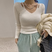 다바걸 플레포인트니트
