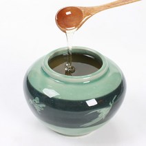 선물용 국내산 벌꿀 흑운학 도자기 양봉꿀 1kg, 단품, 단품