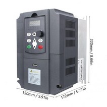 위상변환기 220v입력 380v출력 스텝 업 부스트 컨버터 인버터 220v ~ 380v 11KW 모터 VFD 용 3 상 전원 변, [07] 220V to 380V 11kw