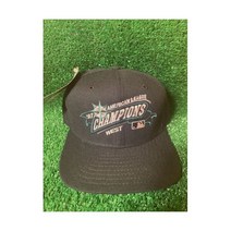 New Era 뉴에라 시애틀 매리너스 아메리칸 리그 웨스트 챔스 스냅백 캡 모자 VTG 뉴