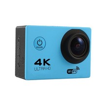 액션캠 스포츠 카메라 와이파이 미니 야외 방수 720P 30FPS 4K 액션 2.0 인치 DVR 비디오 캠코더, [05] Blue, [03] with 32G TF Card