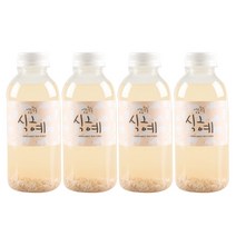 믿고 마시는 수제 얼음동동 식혜 호박식혜 택1, 01.얼음동동식혜 500ml 4개