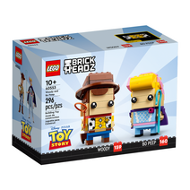 레고 LEGO 40553 브릭헤즈 우디와 보핍 토이스토리, 혼합색상